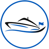 Boat and marine finance icon